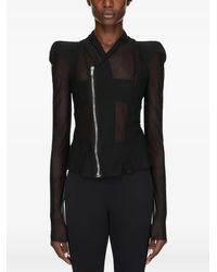 Rick Owens - Princess Semi-Sheer Jacket - Lyst