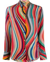 PS by Paul Smith - Shirts Red - Lyst