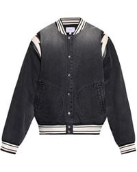 Rhude - Logo-Embroidered Bomber Jacket - Lyst