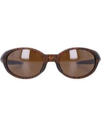 Oakley - Redux Tiger-Print Oval-Frame Sunglasses - Lyst