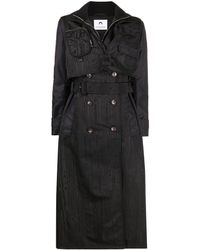 Womens Clothing Coats Long coats and winter coats Save 23% Marine Serre Outwear in Black 