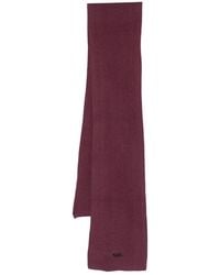 KARL LAGERFELD - Sciarpa A Coste - Lyst