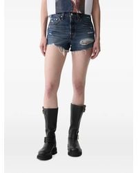 Levi's - 501 Denim Shorts Met Gerafeld Effect - Lyst