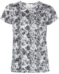 Rag & Bone - T-Shirt mit Schlangen-Print - Lyst