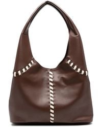 THEMOIRÈ - Ninfa Whipstitch Shoulder Bag - Lyst