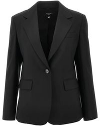 Weekend by Maxmara - Button Mono Blazer - Lyst