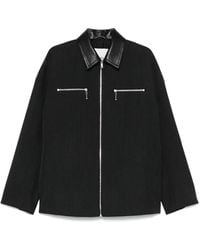 Nanushka - Malachi Shirt Jacket - Lyst