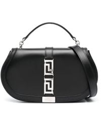 Versace - Greek Goddess Leather Crossbody Bag - Lyst
