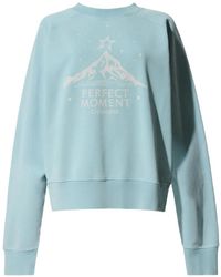 Perfect Moment - Logo Cotton Sweatshirt - Lyst