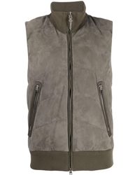 Tom Ford - Panelled Suede Quilted Jacket - Lyst