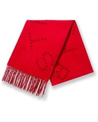 Stella McCartney - Sciarpa Con Ricamo - Lyst