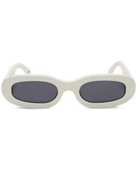 Palm Angels - Yolo Oval-Frame Sunglasses - Lyst