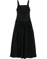 Aje. - Midikleid mit Falten - Lyst