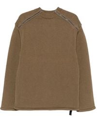 OAMC - Pullover Mit Reißverschlussdetail - Lyst