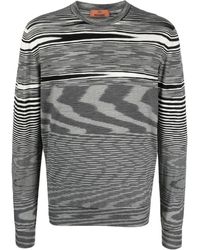 Missoni - Striped Intarsia Jumper - Lyst