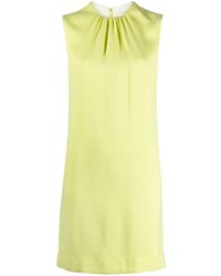 Lanvin - Round-Neck Sleeveless Minidress - Lyst
