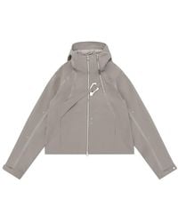 HELIOT EMIL - Moire Hooded Jacket - Lyst