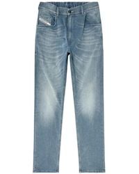 DIESEL - 2032 D-Krooley-Bw Joggjeans Straight-Leg Jeans - Lyst