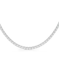 Diamond Essentials - Diamond Necklace - Lyst