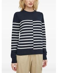 G-Star - Gestreifter Pullover - Lyst