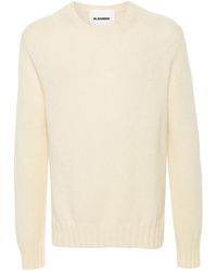 Jil Sander - Gerippter Strickpullover - Lyst