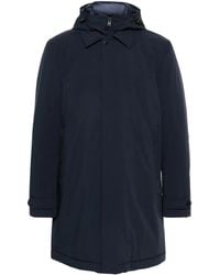 Woolrich - Mantel Mit Kapuze - Lyst