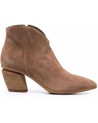 Officine Creative - Suede Ankle Boots - Lyst