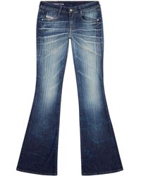 DIESEL - 1969 D-ebbey 09h73 Bootcut Jeans - Lyst