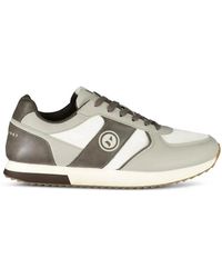 Navigare - Logo-Patch Panelled Sneakers - Lyst