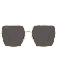 Burberry - Lunettes De Soleil Daphne À Carreaux - Lyst