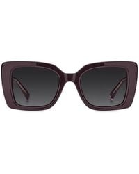 Tommy Hilfiger - Th Monogram Geometric-Frame Sunglasses - Lyst