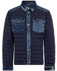 Moorer - Quilted Panelled Jacket - Lyst