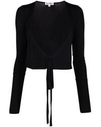 ÉTERNE - Wrap Top - Lyst