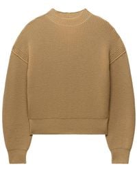 Another Tomorrow - Pull Côtelé À Épaules Tombantes - Lyst