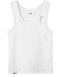Axel Arigato - Traced Ribbed Sleeveless Tank Top - Lyst