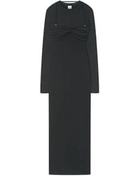 Nanushka - Artemiz Bra-Detail Maxi Dress - Lyst