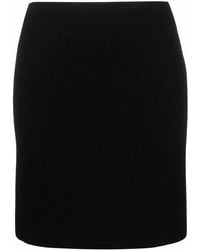 Bottega Veneta - Pleat-detail Knitted Mini Skirt - Lyst
