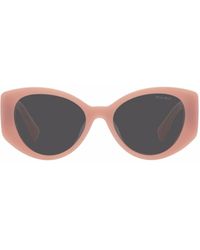 Miu Miu - Logo-arm Cat-eye Sunglasses - Lyst