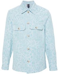 Manuel Ritz - Leopard-print Shirt Jacket - Lyst