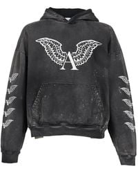 ALEXANDER DIGENOVA - Graphic-Print Box-Silhouette Hoodie - Lyst