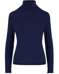 Allude - High-Neck Merino-Wool Sweater - Lyst