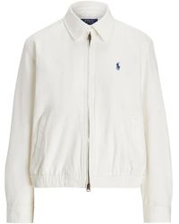 Polo Ralph Lauren - Zip-Up Collared Jacket - Lyst