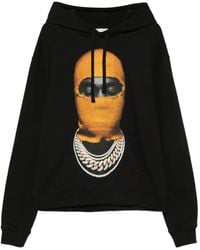ih nom uh nit - Katoenen Hoodie Met Bivakmuts-Print - Lyst