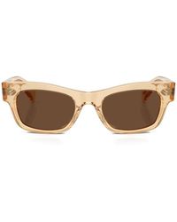 Oliver Peoples - Sonia Rectangle-Frame Sunglasses - Lyst