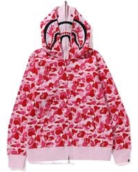 A Bathing Ape - Full-Zip Camouflage-Print Hoodie - Lyst