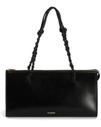 Jil Sander - Tangle Leather Shoulder Bag - Lyst