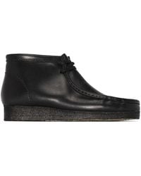 Clarks - Wallabee レザー デザートブーツ - Lyst