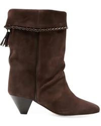 Isabel Marant - Bottines Dalby-Gz À Détails De Coutures - Lyst