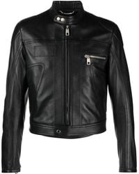 Dolce & Gabbana - Nappa Leather Jacket - Lyst