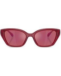 COACH - C Logo-Plaque Cat-Eye Sunglasses - Lyst